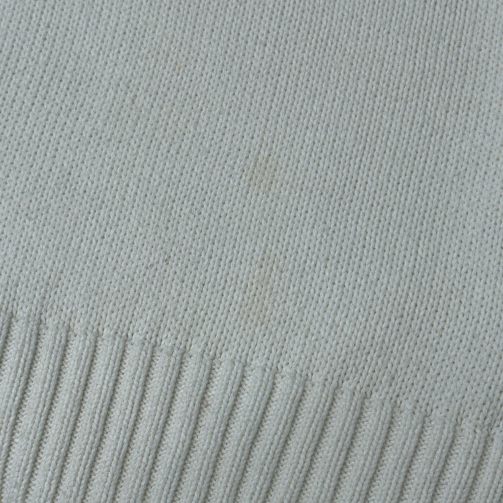 Vintage Eddie Bauer Cream Sweater with Blue and Green Design - Picture 5 of 6